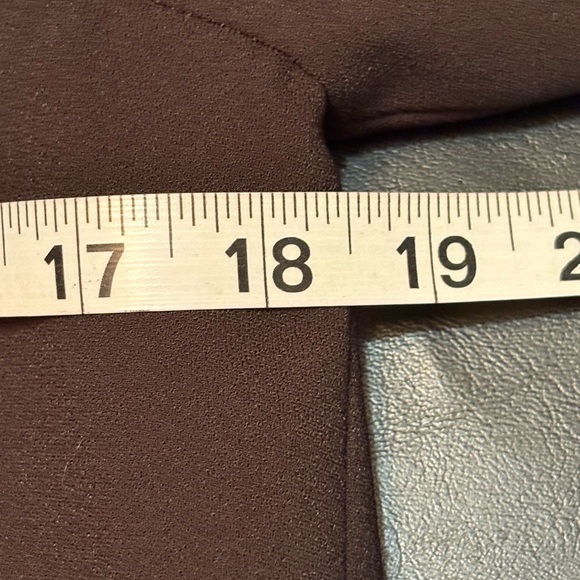 Zara Black Blouse w/ White Trim & Button Detail. Size XS NWT - Picture 9 of 15